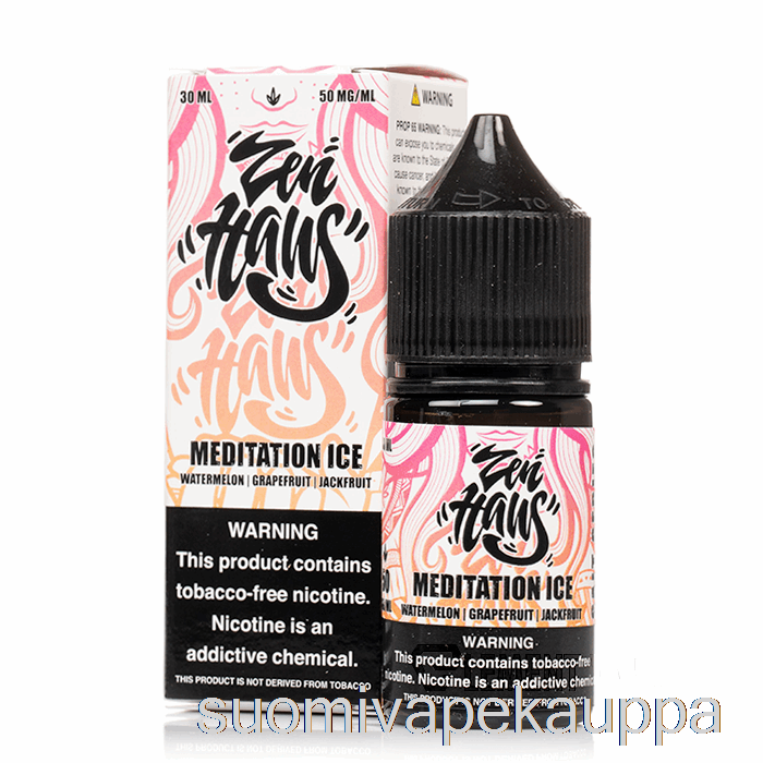 Vape Netistä Meditaatiojää - Zen Haus Suolat - 30ml 50mg